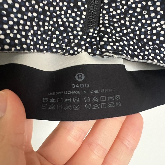 Lululemon Enlite High Support Bra Front Zip 34DD - Picture 7 of 7